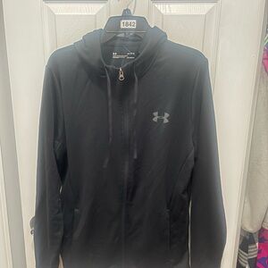 Under Armour Men's Black Full-Zip Hoodie